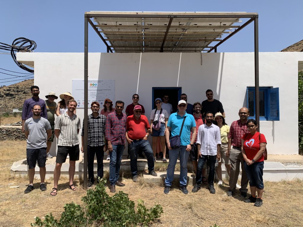 Partners visited Kythnos island demosite